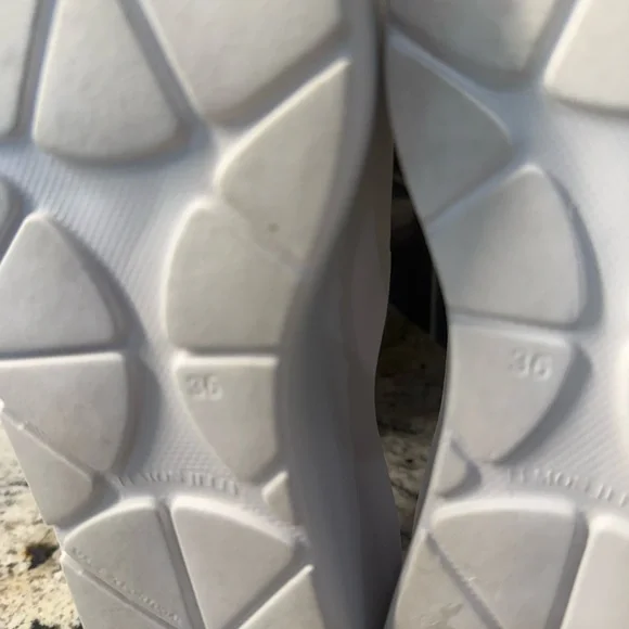 Lemon Jelly Slip-On Slides White Platform - Picture 10 of 10